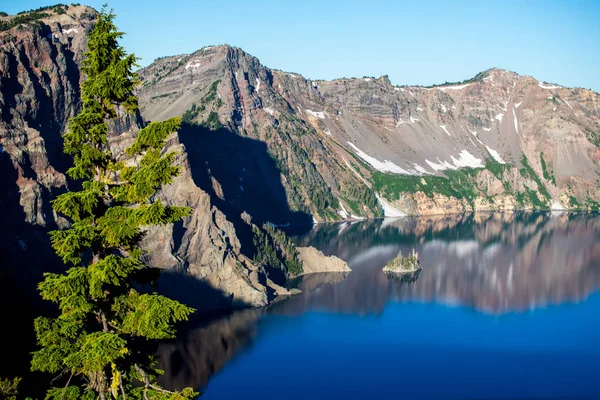 Kratersjön. Oregon här. Förenta staterna — Stockfoto