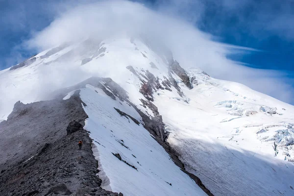 Turist yamacında. Mount Hood. Oregon