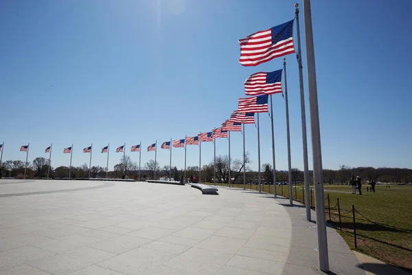 Памятник Вашингтону в центре Вашингтона — стоковое фото