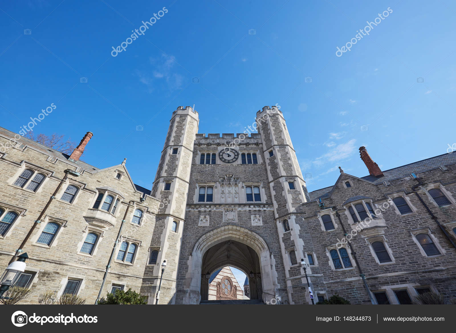 princeton university one of famous american universities stock