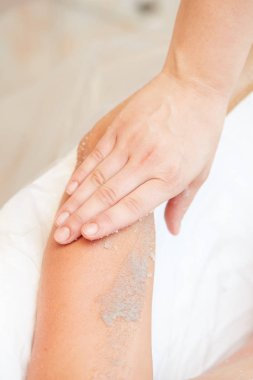 Sağlık Spa Salt Scrub güzellik muamele