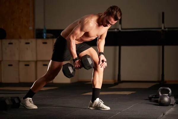 Crossfit トレーニング フィットネス クラブ — ストック写真