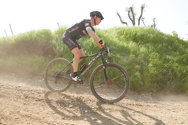 이탈리아에서 이탈리아 2018 Mtb 레이스 지점에 자전거의 — 스톡 사진