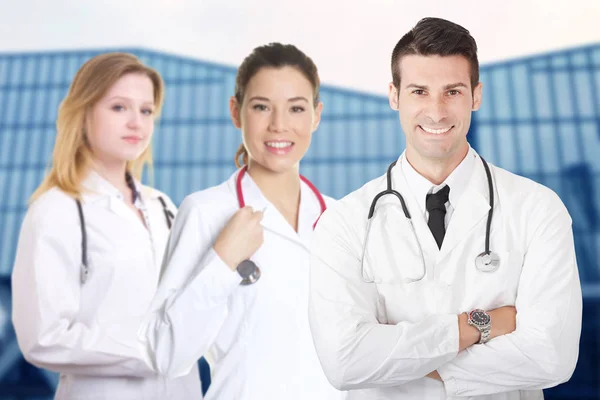 Medici Lavoro Squadra Persone Mediche — Foto Stock