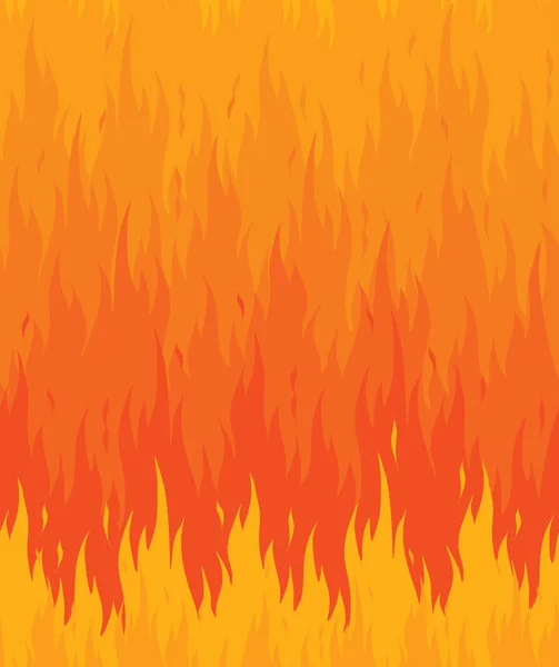Fire flames background — Stock Vector