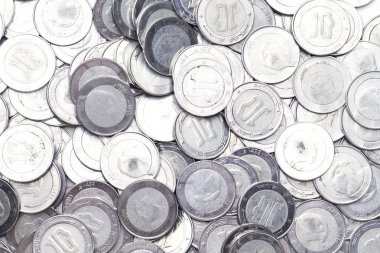 Gümüş Cezayir para madalyonun arka plan