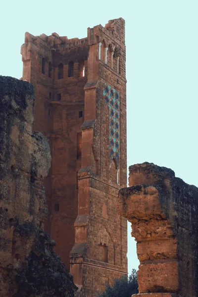 Древние Руины Эль Мансуры Тлемсене Алжир — стоковое фото
