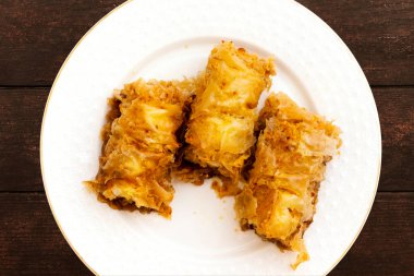 Ev yapımı Türk Ramazan Tatlısı Baklava