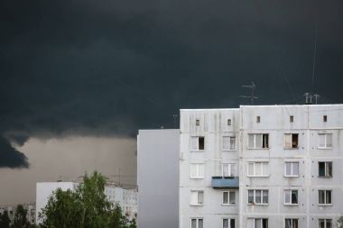 Sovyet mimari şehir fırtına geliyor