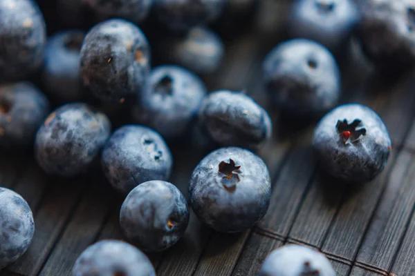 Büyük parlak sulu iştah açıcı yaban mersini portre