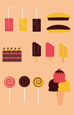 Tatlı yiyecek seçim