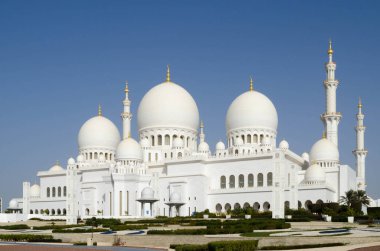 Sheikh Zayed Ulu Camii güzel görünümü