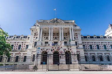 La Plata, Arjantin - 31 Mart 2018: Buenos Aires Hükümet Binası