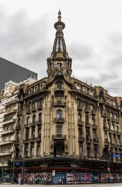 Buenos Aires, Argentina - 11. února 2019: Budova Confiteria del Molino — Stock fotografie