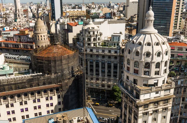 Aerial view of Buenos Aires downtown, Argentina, on a sunny day. — 스톡 사진