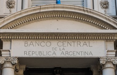 Buenos Aires 'teki Arjantin Merkez Bankası binası.