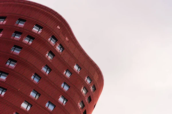 Vista abstracta de los elementos de arquitectura geométrica de un edificio . — Foto de Stock