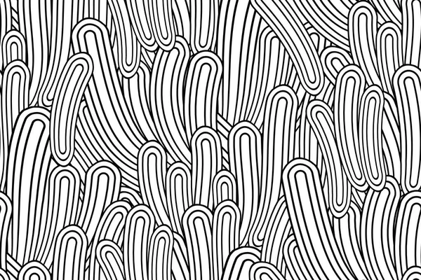 Soyut siyah beyaz desenli. Vektör illüstrasyonu