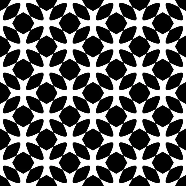 Soyut siyah beyaz desenli. Vektör illüstrasyonu