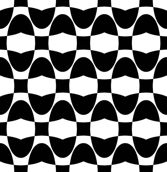 Soyut siyah beyaz desenli. Vektör illüstrasyonu