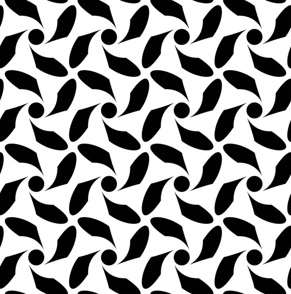 Soyut siyah beyaz desenli. Vektör illüstrasyonu