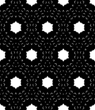 Soyut siyah beyaz desenli. Vektör illüstrasyonu