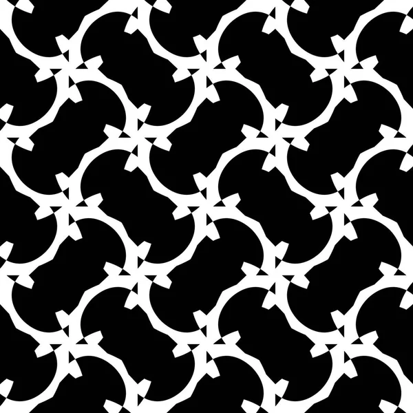 Soyut siyah beyaz desenli. Vektör illüstrasyonu