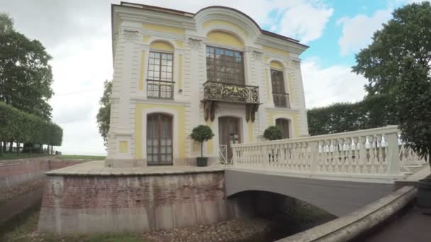 Ερμιτάζ Pavilion σε Peterhof — Αρχείο Βίντεο