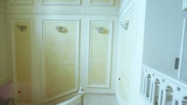 Beyaz granit merdiven