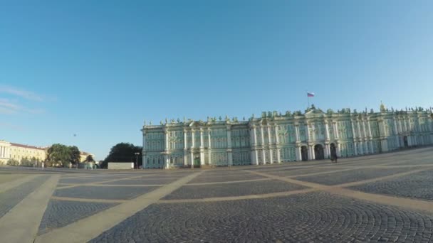 Plac Pałacowy w Sankt Petersburgu — Wideo stockowe