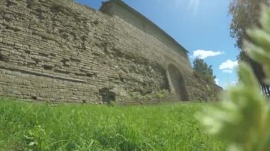 Yıkık çit antik kale