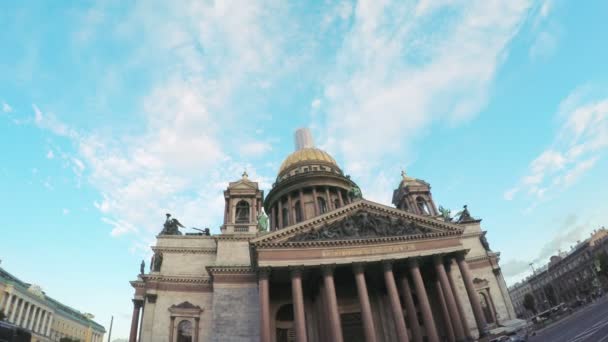 Catedral de santo isaacs — Vídeo de Stock