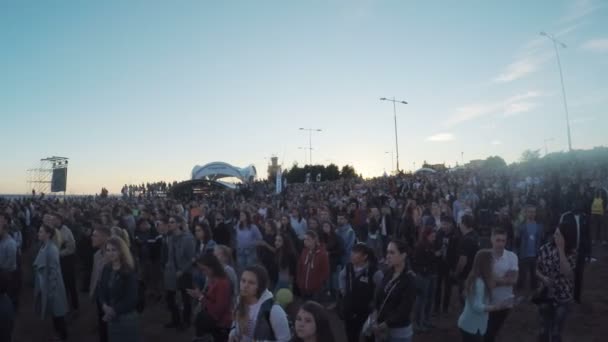 Koncert na plaży — Wideo stockowe