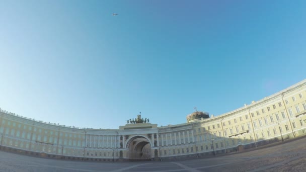 Piazza del Palazzo a San Pietroburgo — Video Stock