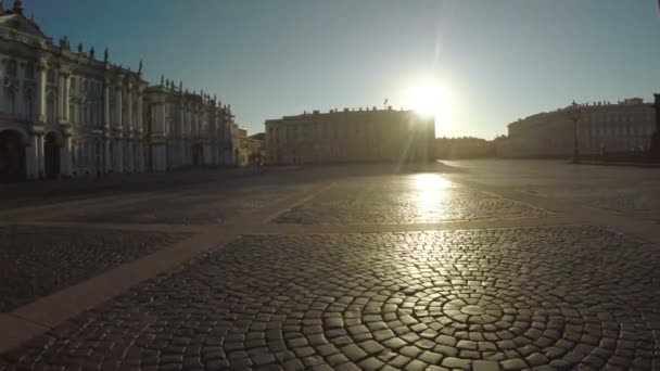 Palácové náměstí v Petrohradu — Stock video