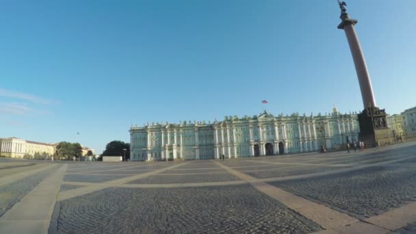 在圣彼得堡宫殿广场 — 图库视频影像
