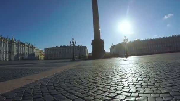 Palace Square in St. Petersburg — Stock Video