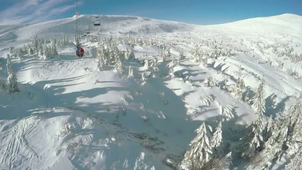 Atterrissage depuis le téléski — Video