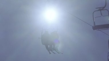 Teleferik insan silüeti