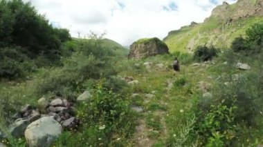 Alpine meadows yolundaki