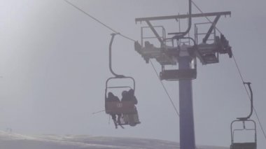 Teleferik insan silüeti