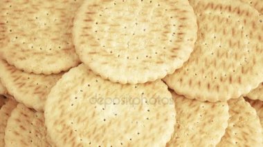 Yağsız kurabiye yığını