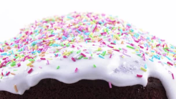 Top of Easter cake — Stock Video