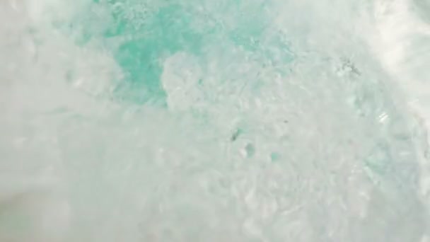 Water in the jacuzzi — Stock Video