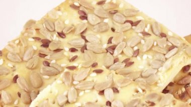 Tahıl çerezleri yığını