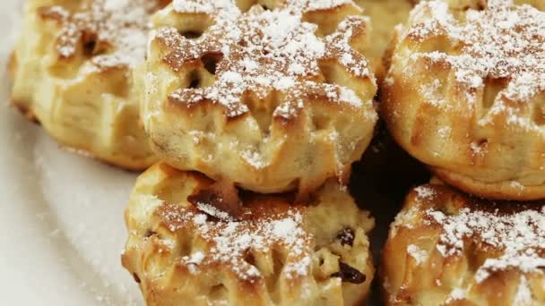Muffins diététiques au sucre en poudre — Video