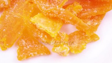 Papaya slivers yığını
