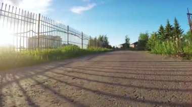 Çit sayesinde güneş