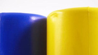 Plastik oyuncak silindir