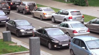 Köprüde trafik sıkıştı.